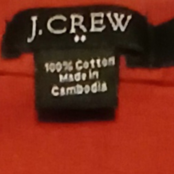 J Crew T-Shirt Burnt Orange Blue.& White Graphic Men M Premium Vintage Like New - Picture 4 of 4